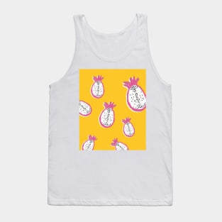 Simple Fruit fruity Dragon Fruit Summer Pattern Tank Top